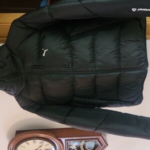 PUMA XL Men's PumaTech Primaloft Winter Puffer Jacket With Hood